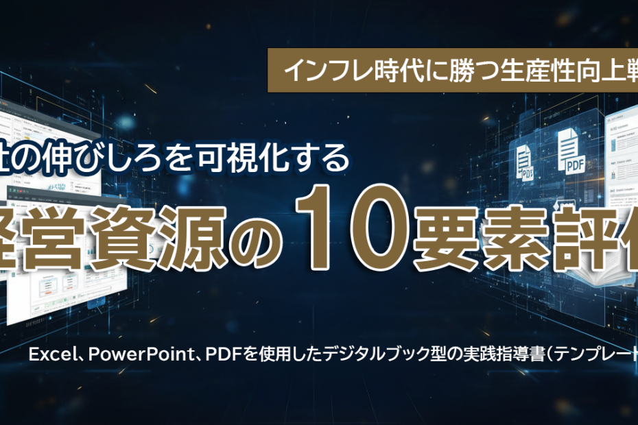 経営資源の１０要素評価イメージ